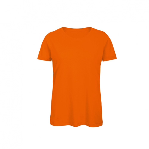 BC-Inspire-dames-T-shirt-Biologisch-katoen-140-gm-bedrukken-orange