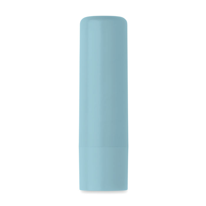 Veganistische-vanille-lippenbalsem-stick-SPF10-bedrukken-blauw