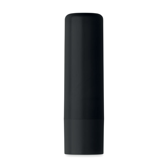 Veganistische-vanille-lippenbalsem-stick-SPF10-bedrukken-zwart