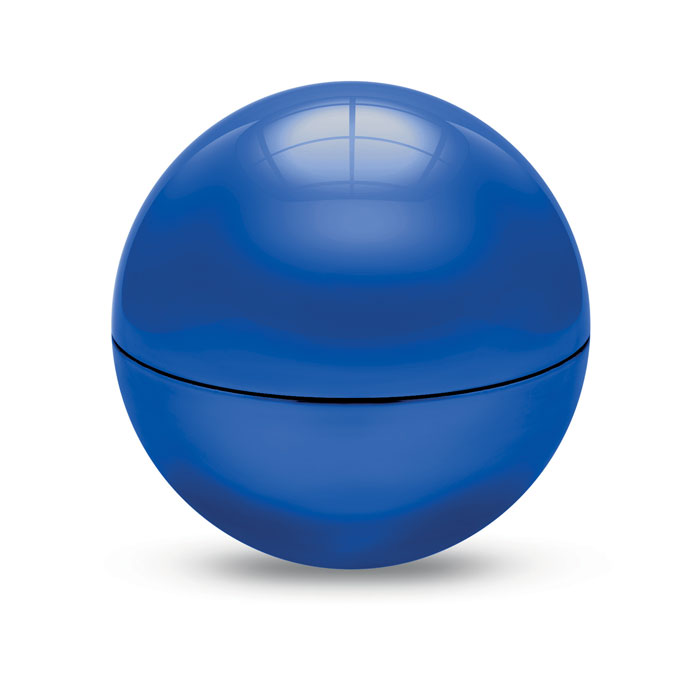 Vanille-lippenbalsem-bol-Metallic-bedrukken-blauw