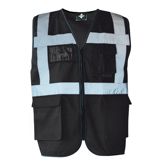 Korntex-veiligheidshesje-EN-20471-multi-functioneel-bedrukken-zwart