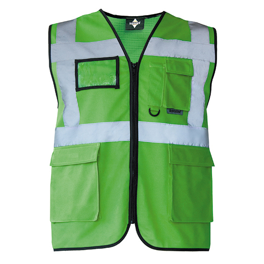 Korntex-veiligheidshesje-EN-20471-multi-functioneel-bedrukken-groen