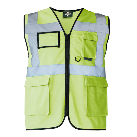 Korntex-veiligheidshesje-EN-20471-multi-functioneel-bedrukken-lichtgroen