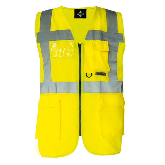 Korntex-veiligheidshesje-EN-20471-multi-functioneel-bedrukken-geel