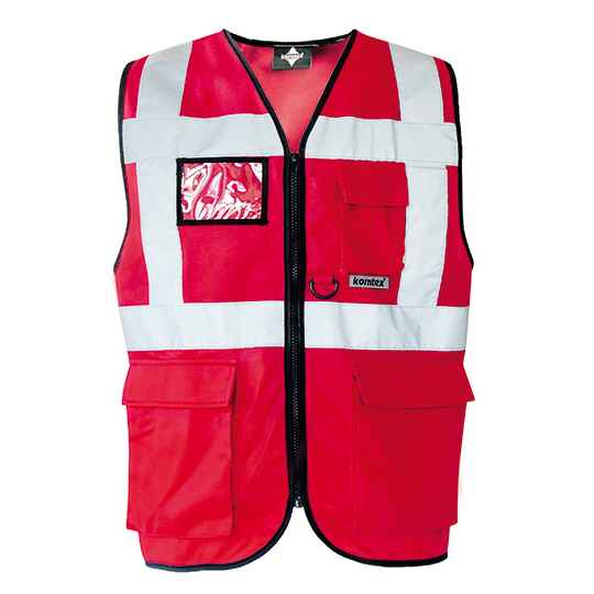 Korntex-veiligheidshesje-EN-20471-multi-functioneel-bedrukken-rood