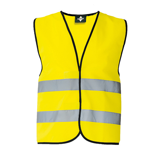 Korntex-veiligheidshesje-met-rits-en-klittenband-bedrukken-geel