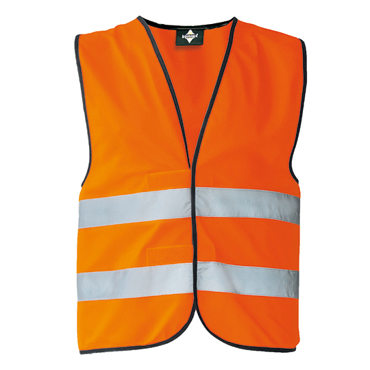 Korntex-veiligheidshesje-met-rits-en-klittenband-bedrukken-oranje