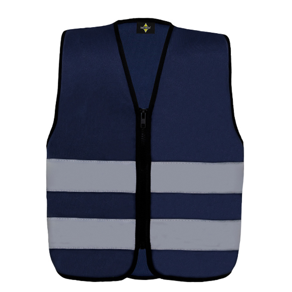 Veiligheidshesje-voor-kinderen-met-ritssluiting-bedrukken-donkerblauw