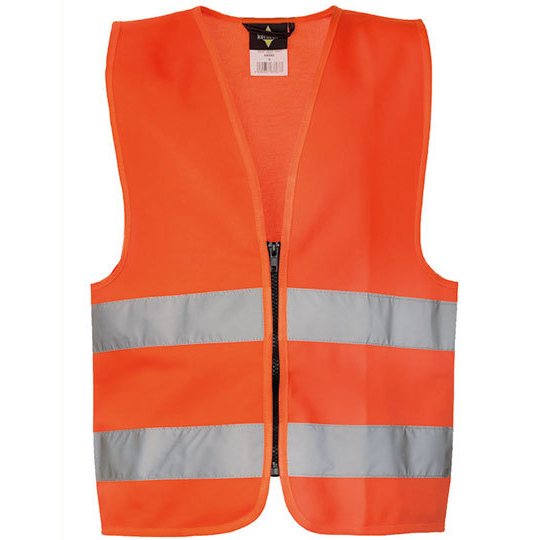 Veiligheidshesje-voor-kinderen-met-ritssluiting-bedrukken-oranje