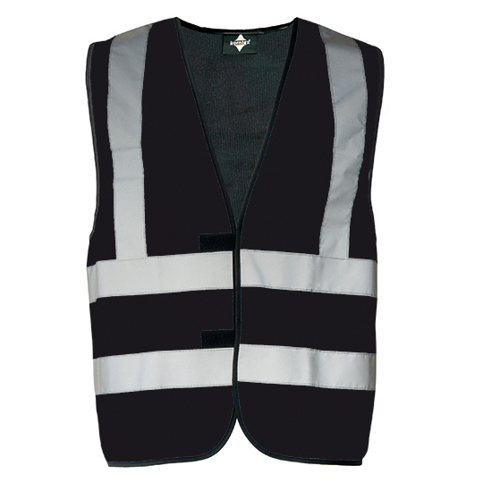 Veiligheidshesje-Hi-Vis-reflecterende-banden-bedrukken-zwart