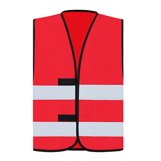 Veiligheidshesje-Hi-Vis-met-klittenband-Volwassenen-bedrukken-rood