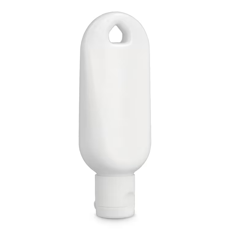Zonnebrandlotion-30-ml-Met-ophangoog-SPF-30-bedrukken-wit