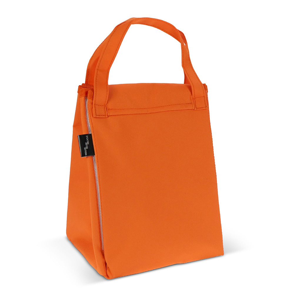 2-in-1-Opvouwbare-koeltas-en-picknickmat-300D-RPET-bedrukken-oranje