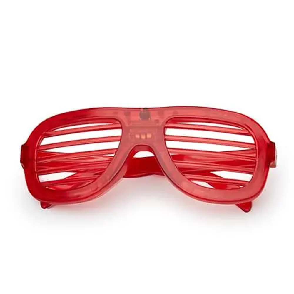 LED-shutter-bril-bedrukken-rood