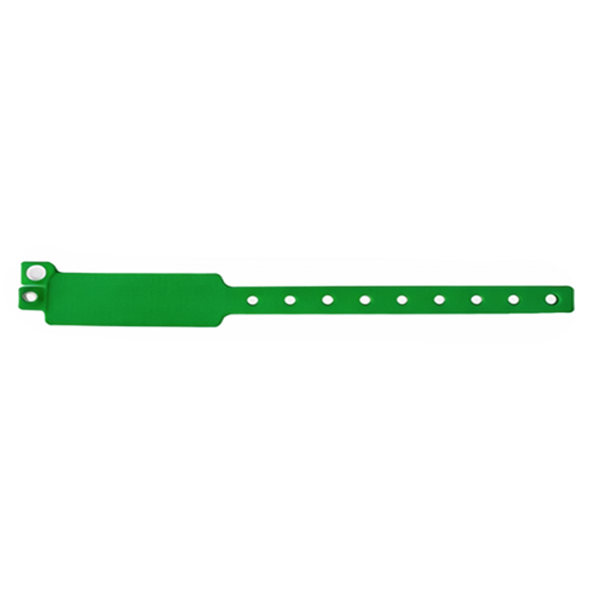Vinyl-polsbandje-25-mm-bedrukken-groen