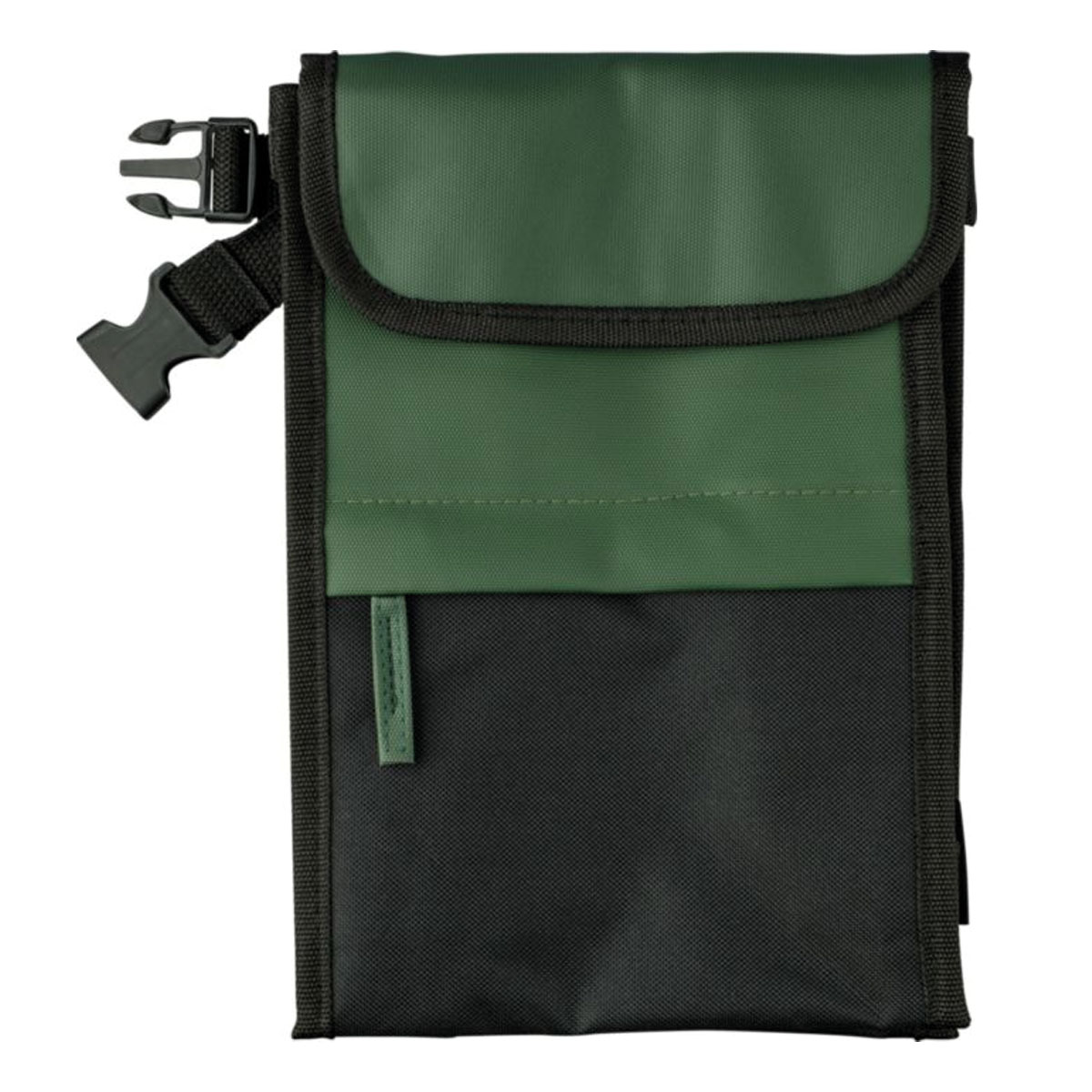 Koeltas-met-waterafstotende-coating-600D-RPET-polyester-5-liter-bedrukken-donkergroen