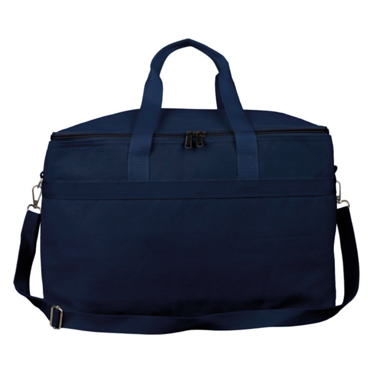 Koeltas-met-schouderriem-Gerecycled-polykatoen-23-liter-bedrukken-donkerblauw