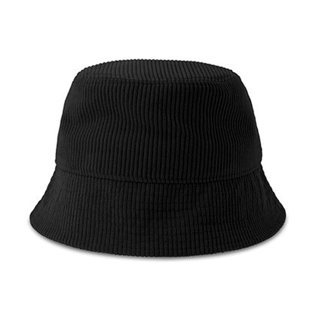 Atlantis-bucket-hat-Polyester-corduroy-230-gm-bedrukken-zwart