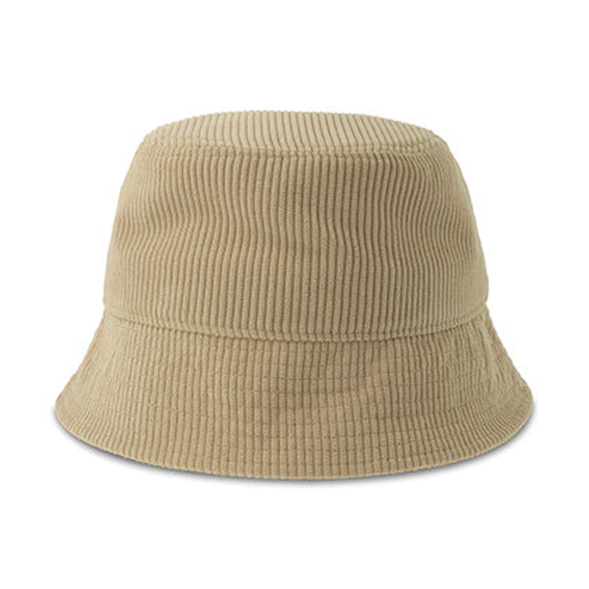 Atlantis-bucket-hat-Polyester-corduroy-230-gm-bedrukken-khaki