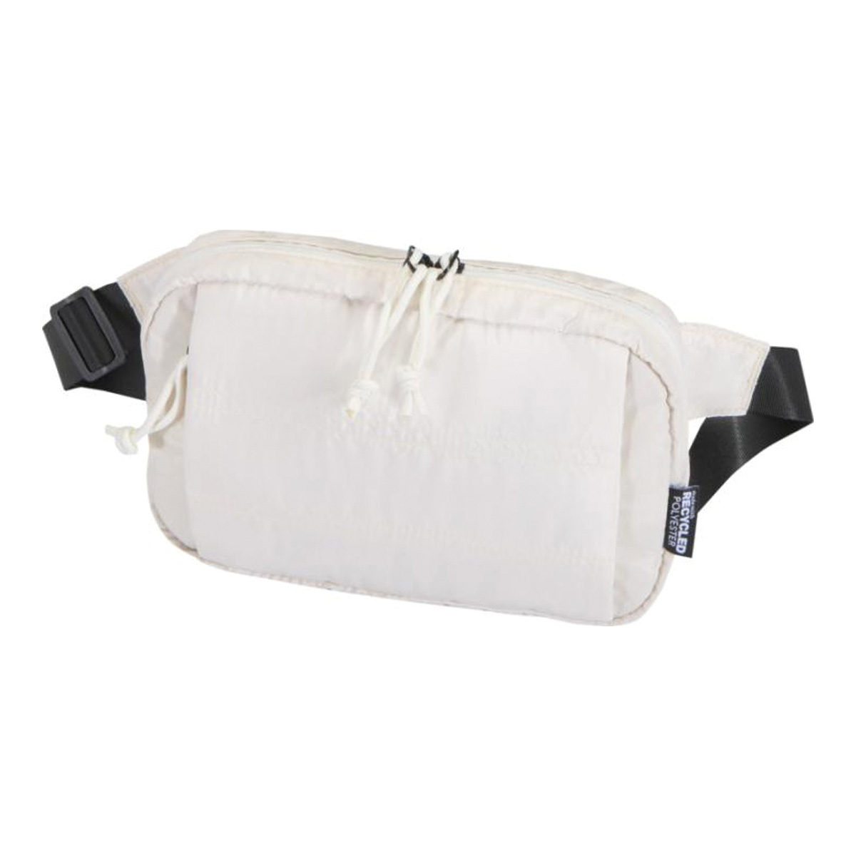 Waterafstotende-heuptas-Gerecycled-polyester-15-liter-bedrukken-beige
