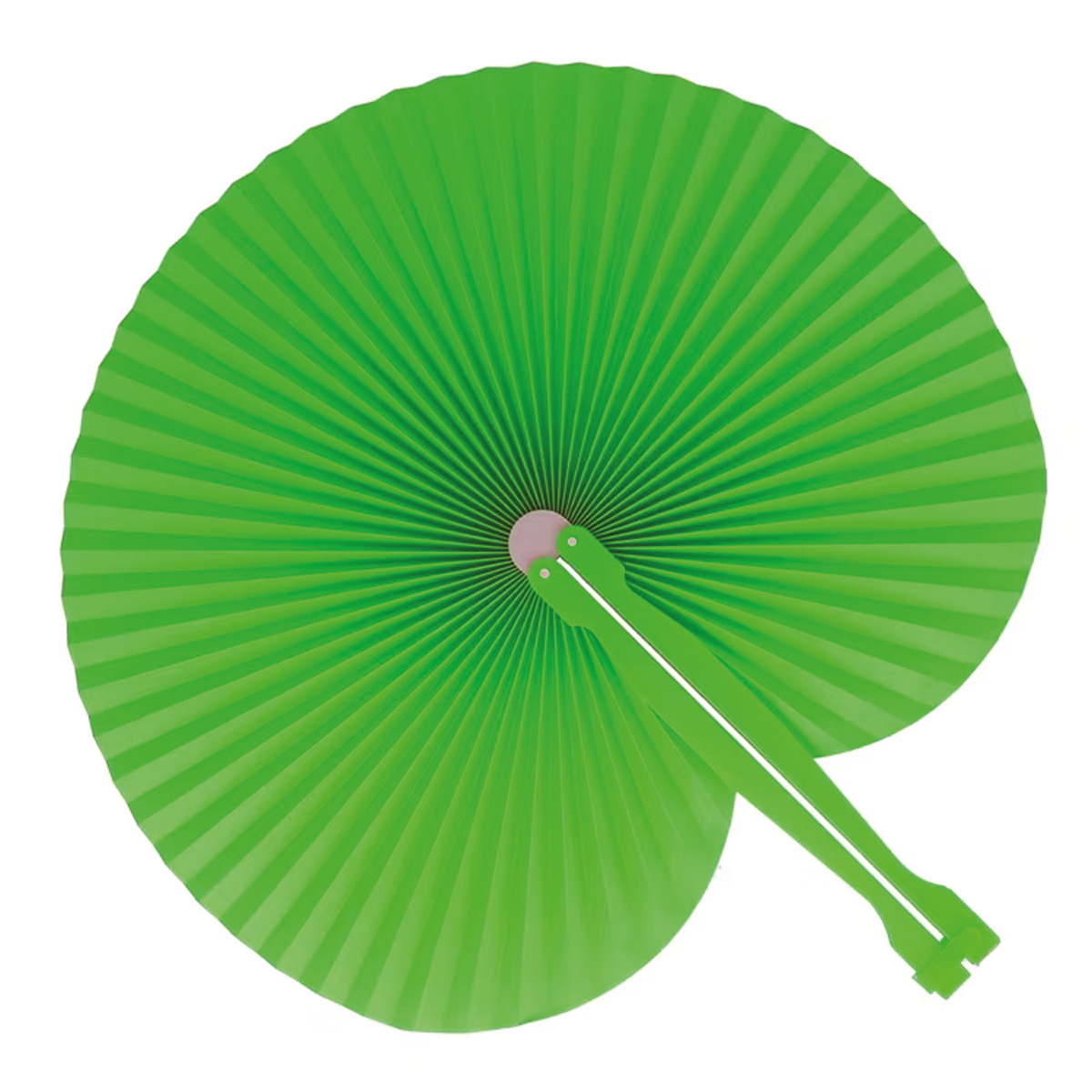 Opvouwbare-handwaaier-bedrukken-groen