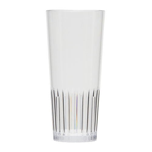 Bierglas-Ribbelglas-Kunststof-300-ml-bedrukken-transparant