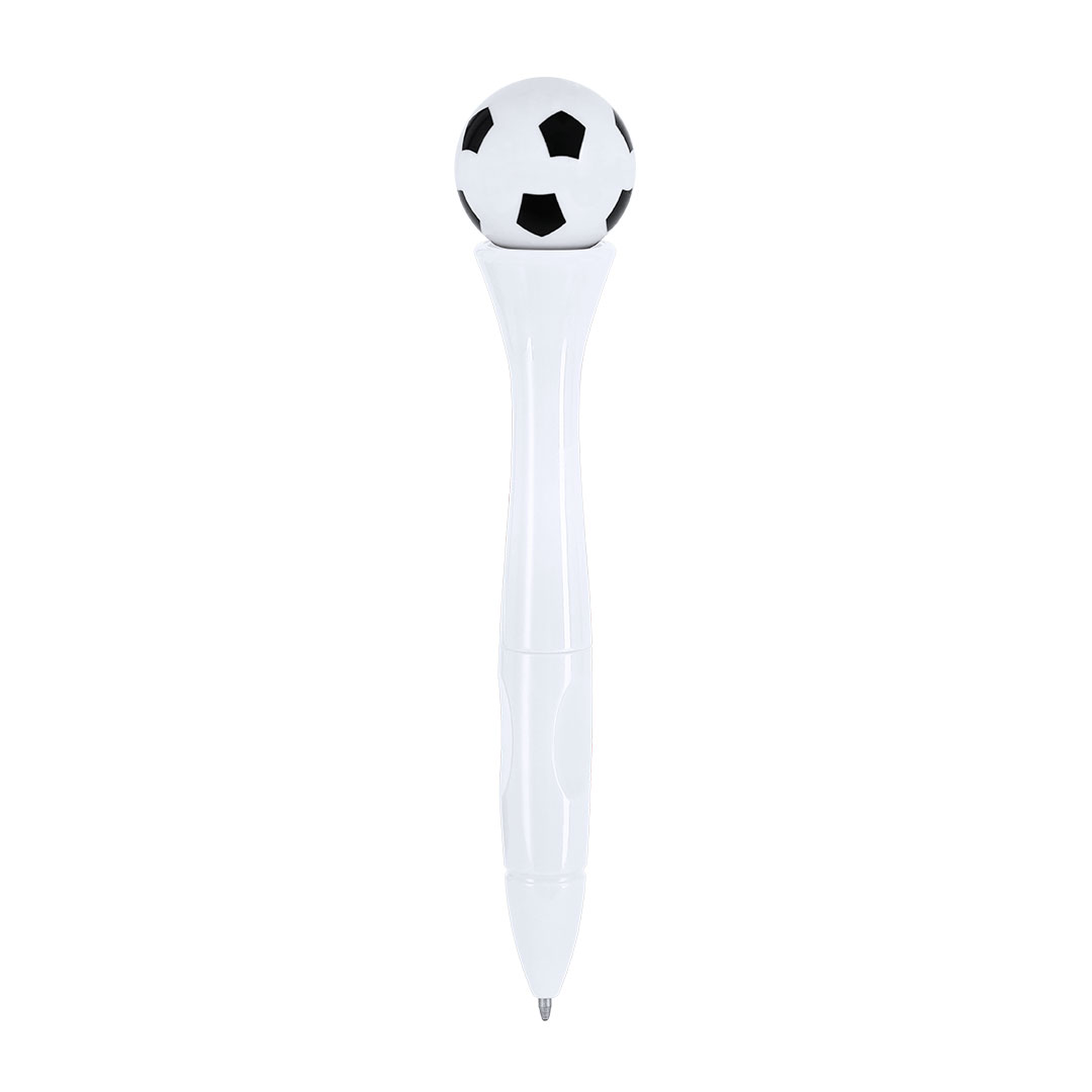 Antistress-voetbal-pen-Blauwe-inkt-bedrukken-wit