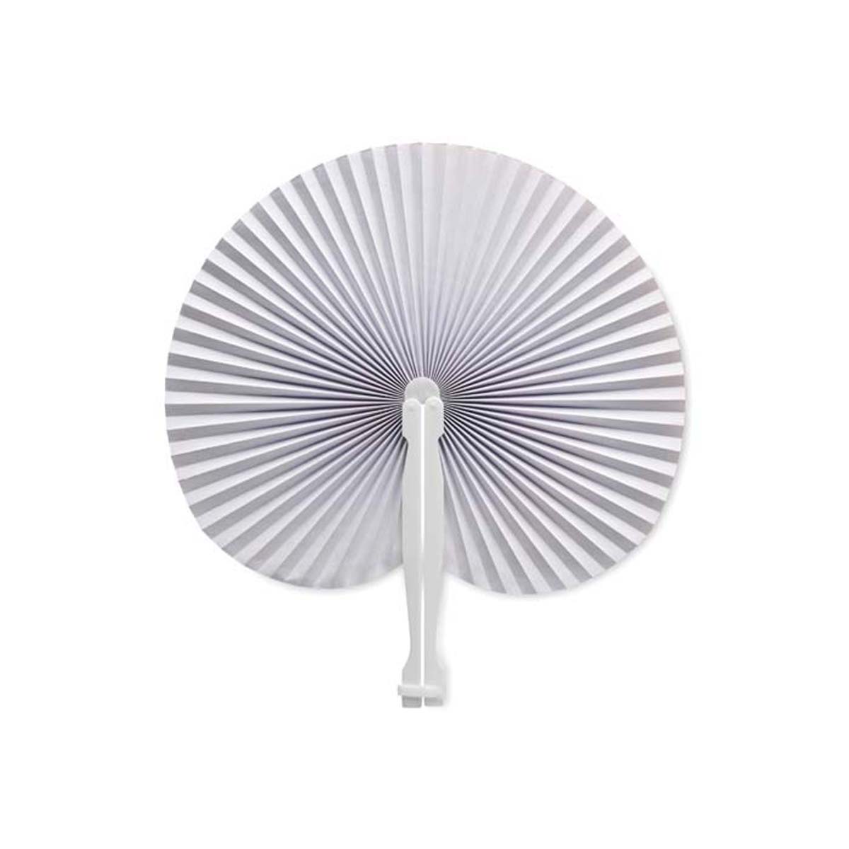 Opvouwbare-handwaaier-met-papieren-doek-80-gm-bedrukken-wit