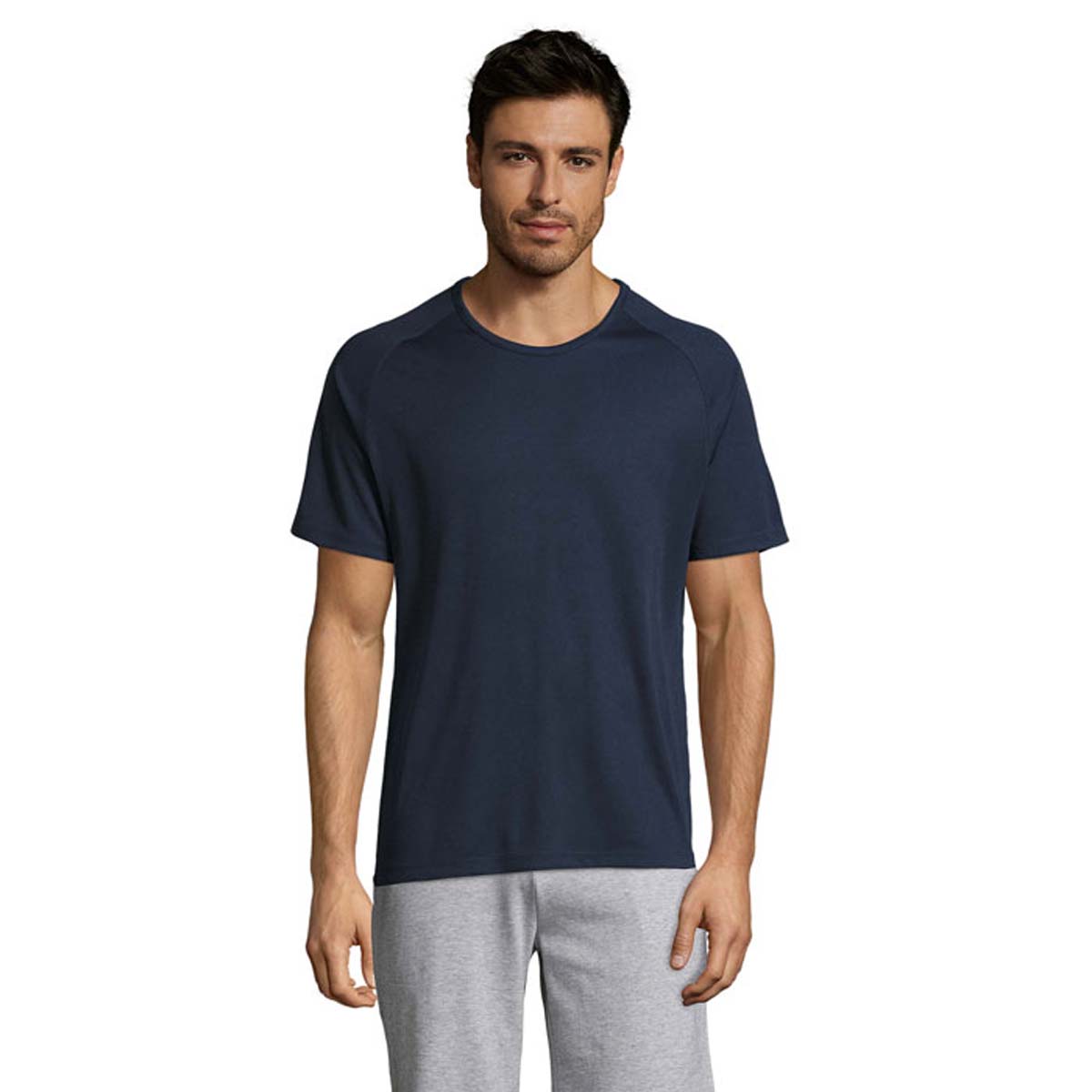 SOLS-SPORTY-Raglan-T-shirt-heren-Mesh-polyester-140-gm-bedrukken-french-navy