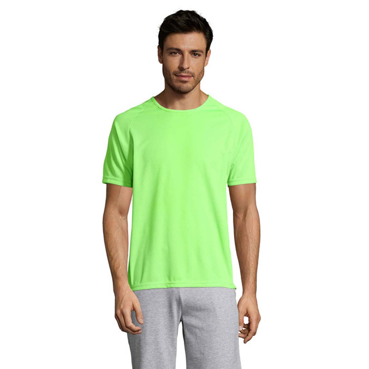 SOLS-SPORTY-Raglan-T-shirt-heren-Mesh-polyester-140-gm-bedrukken-neon-green
