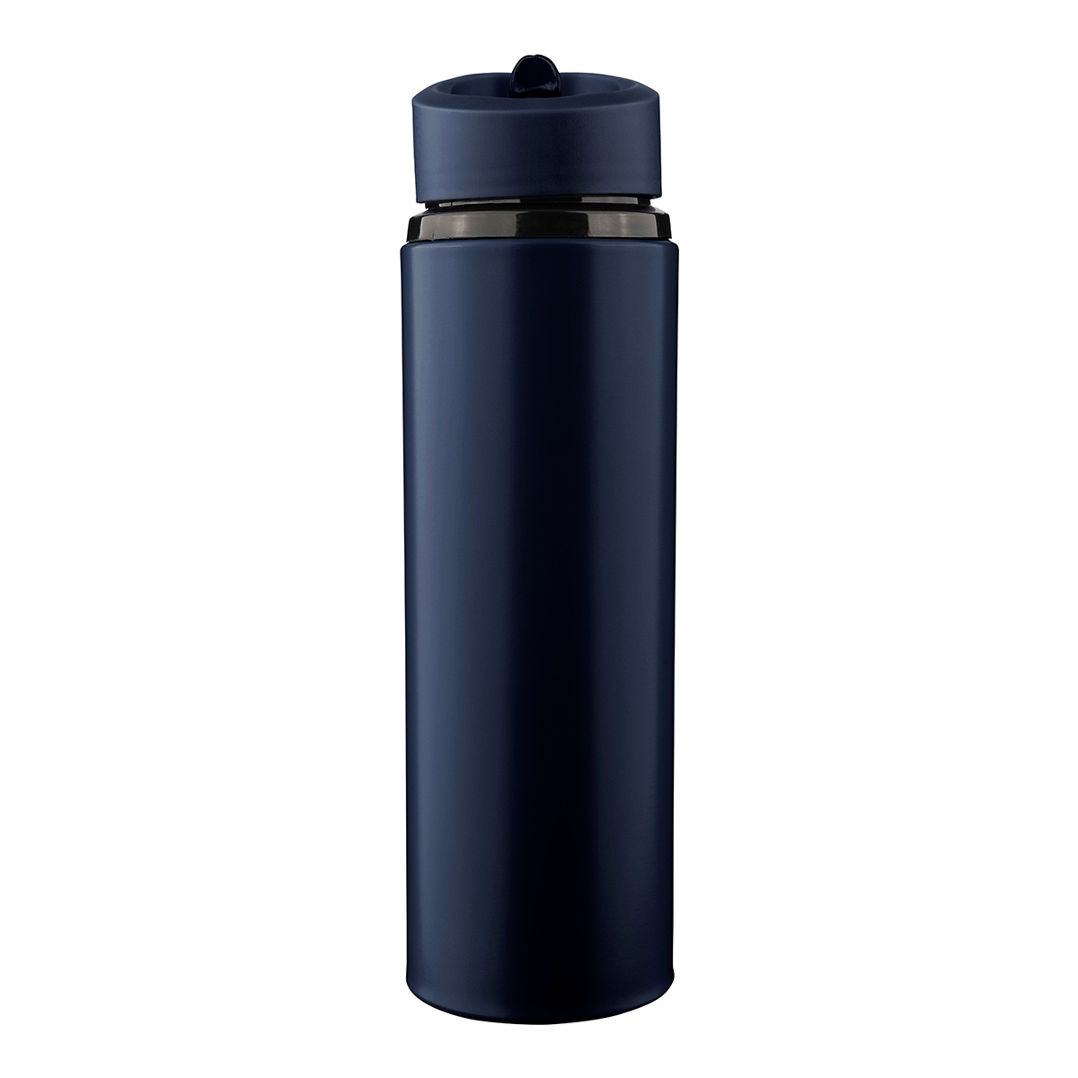 Drinkfles-met-rietje-en-drinktuit-Gerecycled-RVS-500-ml-bedrukken-donkerblauw