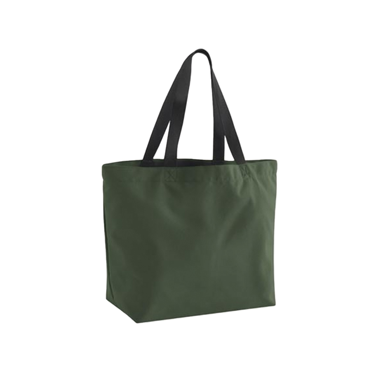 BagBase-strandtas-gerecycled-polyester-37-x-36-cm-bedrukken-donkergroen