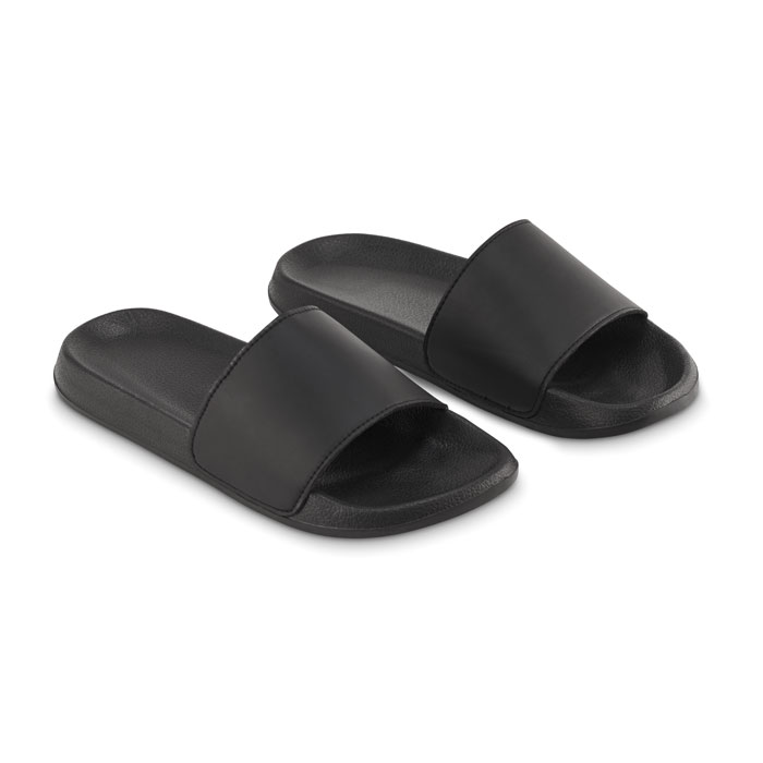 Antislip-badslippers-EVA-foam-Maat-36-37-tot-44-45-bedrukken-zwart