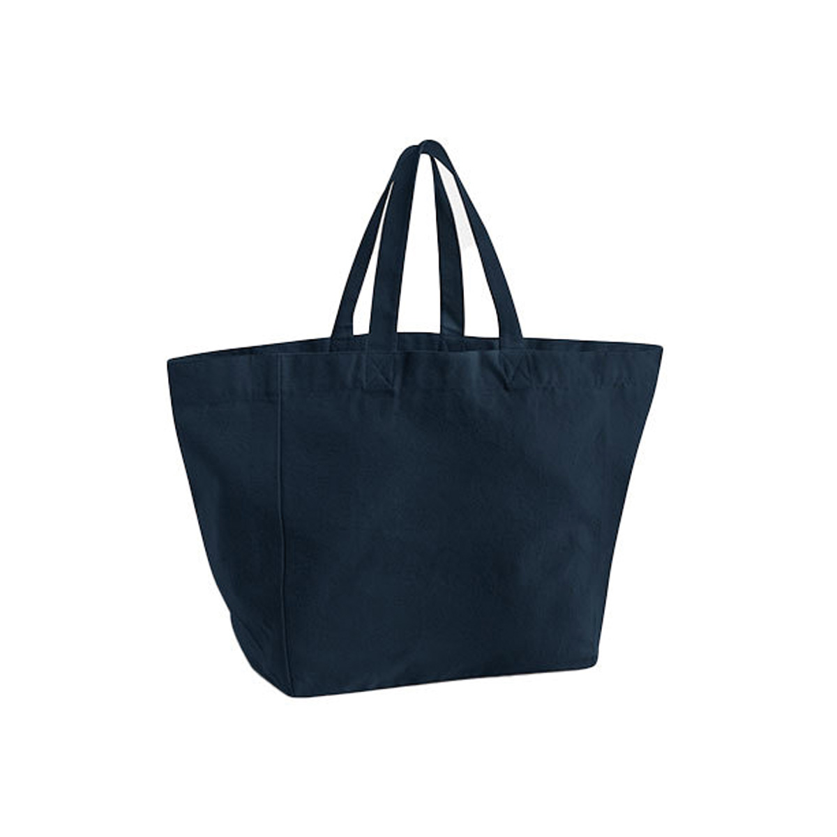 Strandtas-Gerecycled-katoen-en-gerecycled-polyester-45-59-liter-bedrukken-donkerblauw