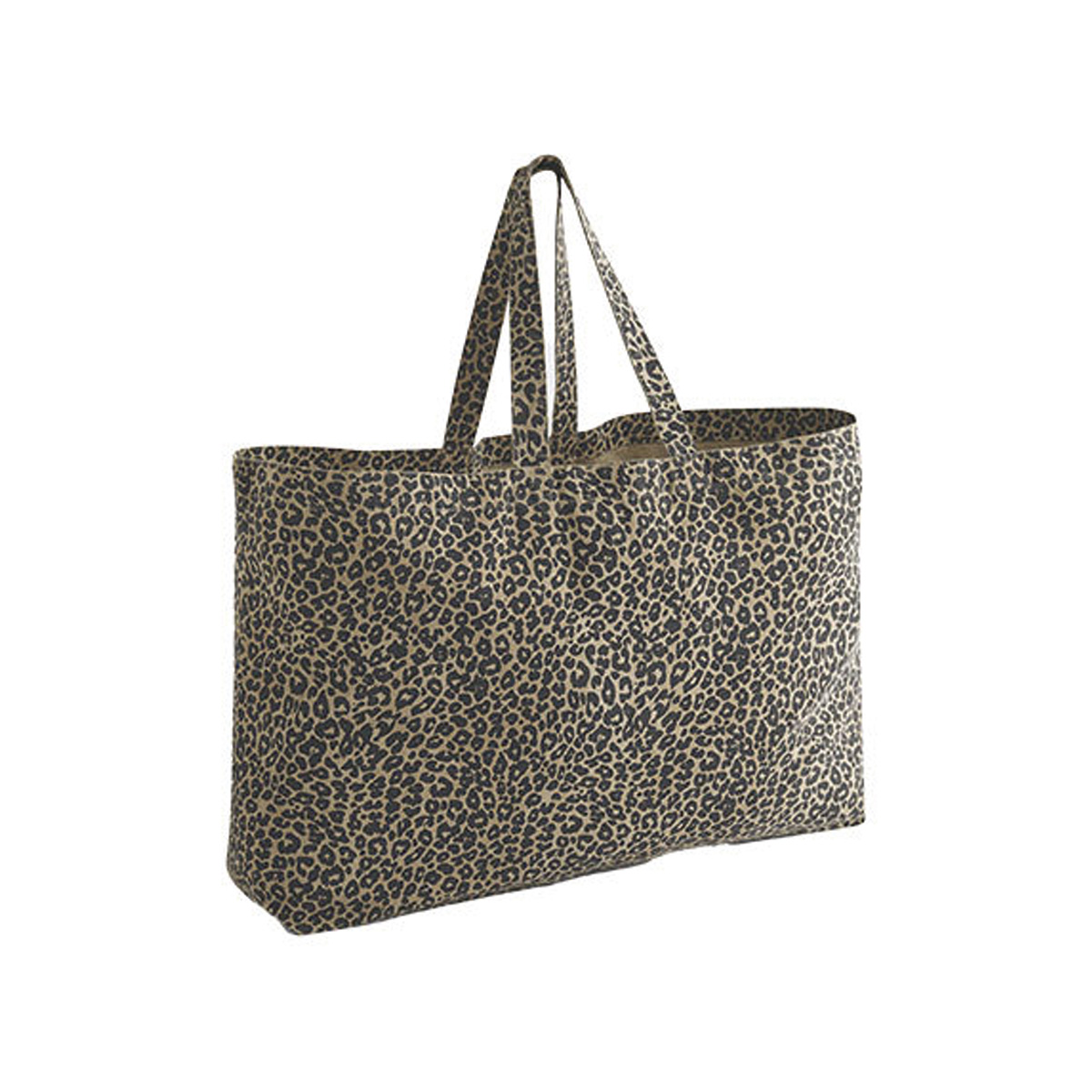 Tote-bag-met-luipaardprint-Gerecycled-katoen-en-gerecycled-polyester-285-gm-bedrukken-bruin