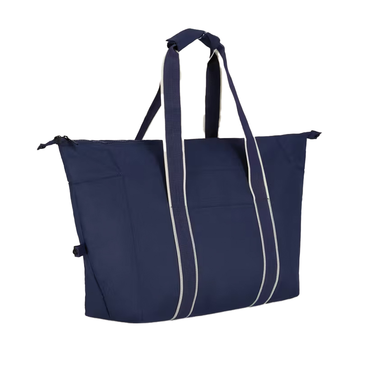 RPET-koeltas-met-voorvak-en-stevige-draaghengsels-28-x-38-cm-bedrukken-donkerblauw
