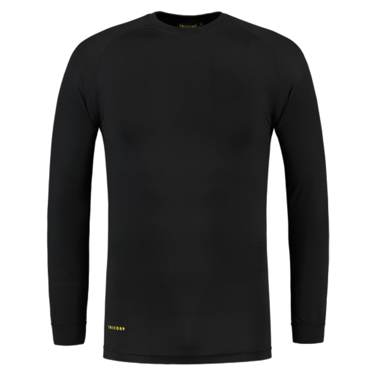 Tricorp-thermo-shirt-Viscose-Stretch-140-gm-bedrukken-black