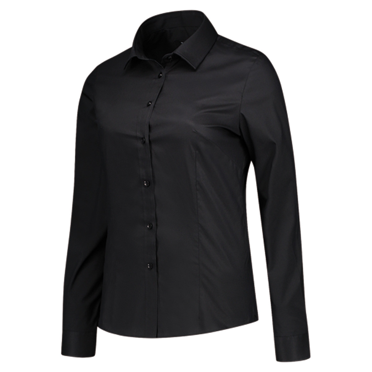 Tricorp-blouse-met-stretch-Dames-110-gm-bedrukken-black