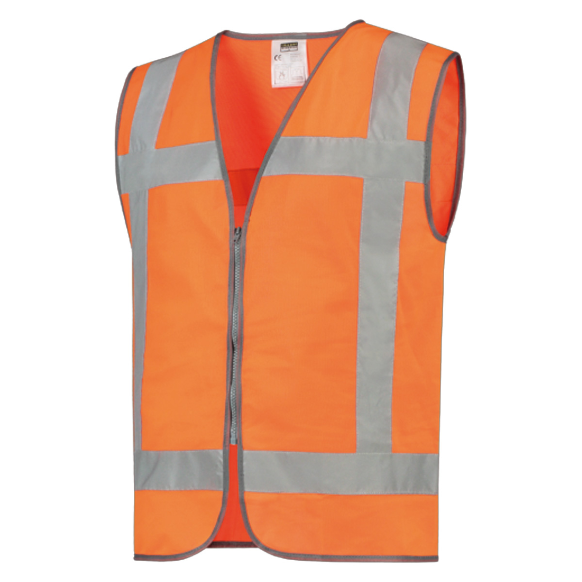 Tricorp-veiligheidshesje-met-ritssluiting-RWS-120-gm-bedrukken-fluor-orange