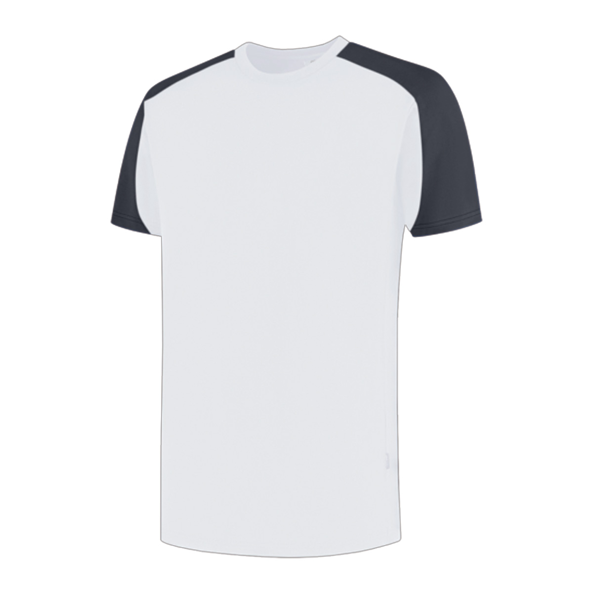 Tricorp-T-shirt-Bicolor-Redefined-Unisex-Biologisch-katoen-210-gm-bedrukken-white-anthracite