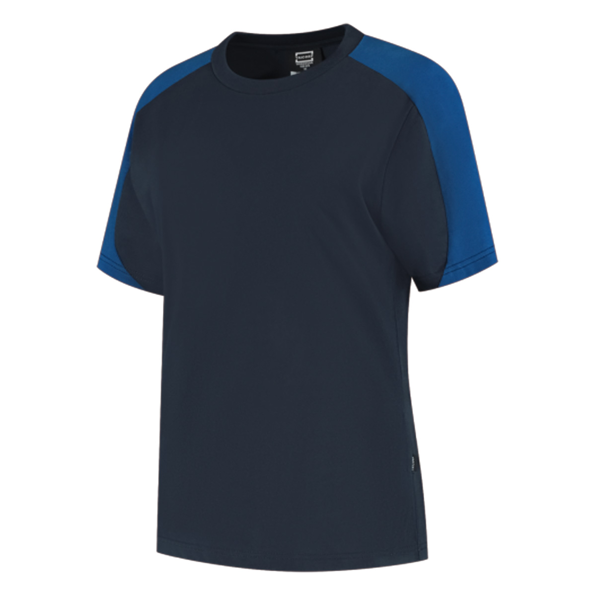 Tricorp-T-shirt-Bicolor-Redefined-Dames-Biologisch-katoen-210-gm-bedrukken-ink-royal-blue
