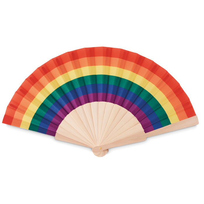 Regenboog-waaier-Hout-bedrukken-multicolor