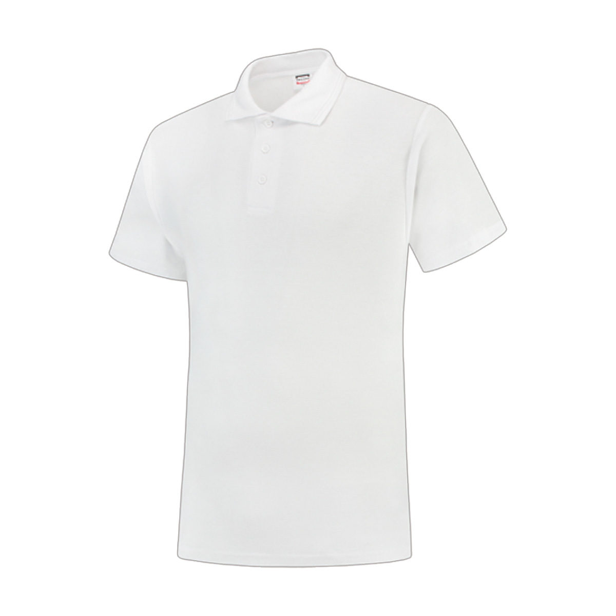 Tricorp-Polo-Unisex-Katoen-180-gm-bedrukken-white