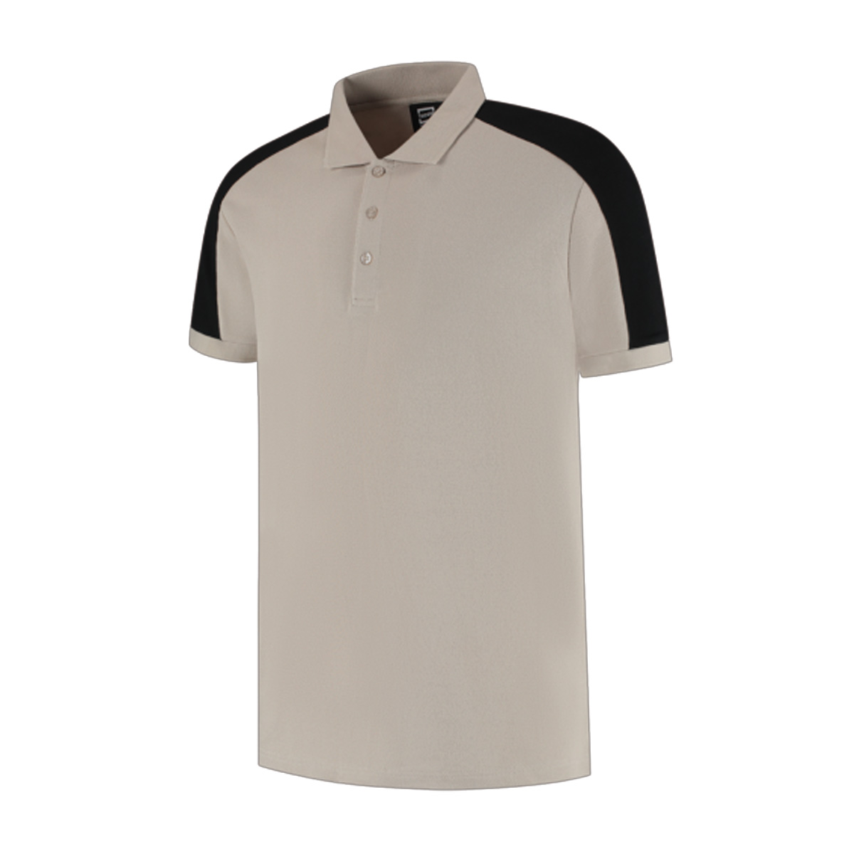 Tricorp-Polo-Redefined-Biologisch-katoen-Unisex-210-gm-bedrukken-sand-black