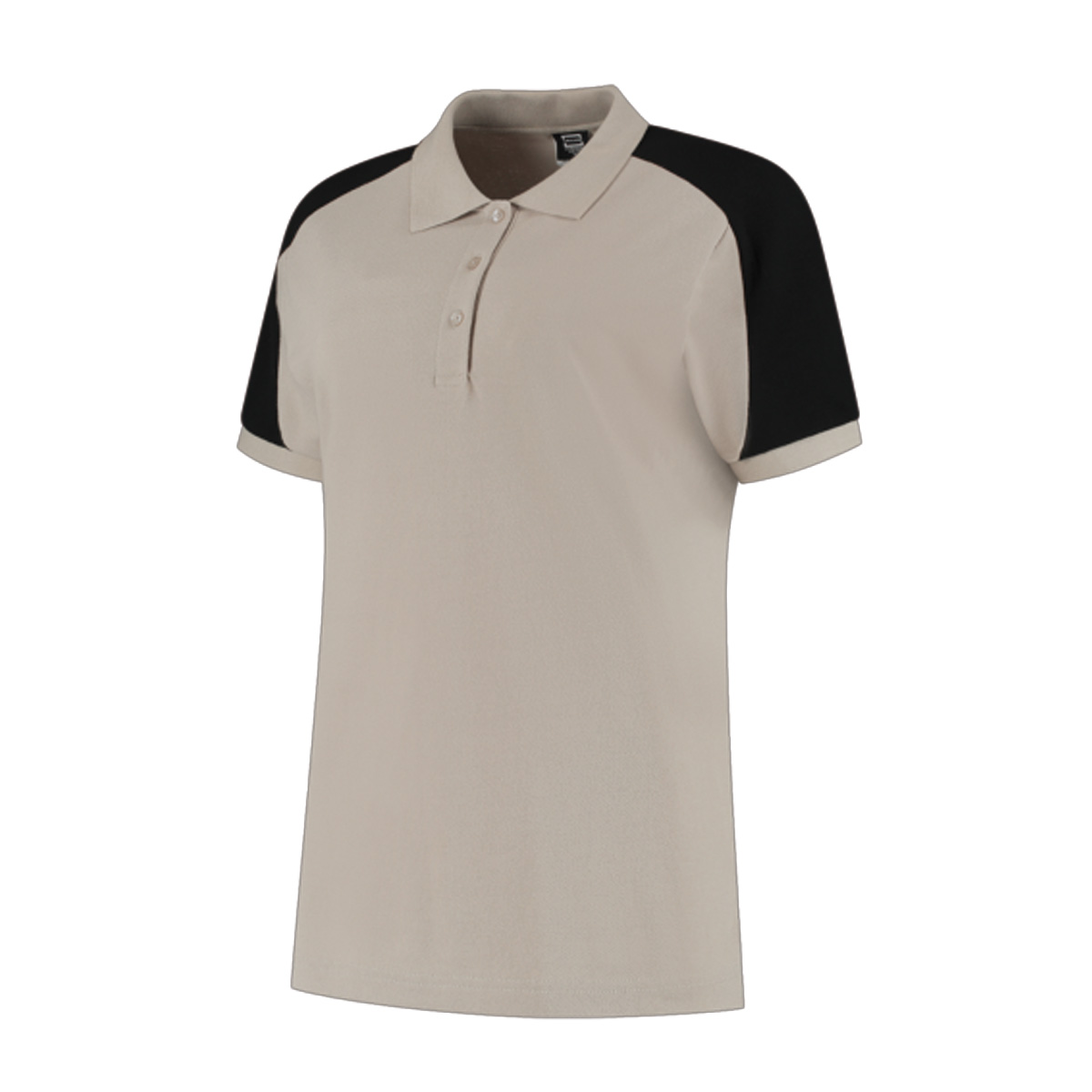Tricorp-Polo-Redefined-Biologisch-katoen-Dames-210-gm-bedrukken-sand-black