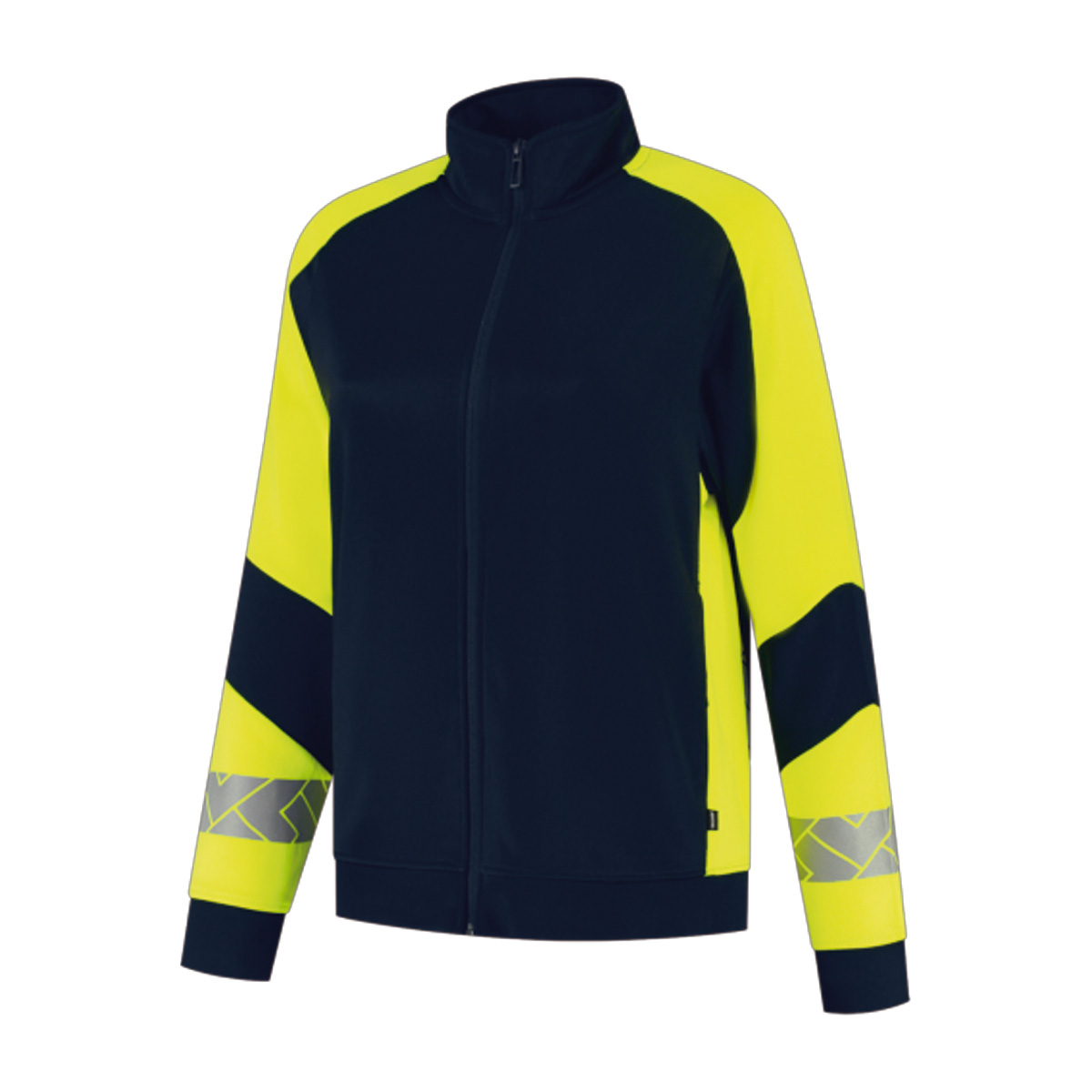 Tricorp-Vest-Redefined-Reflecterend-Dames-280-gm-bedrukken-ink-fluor-yellow