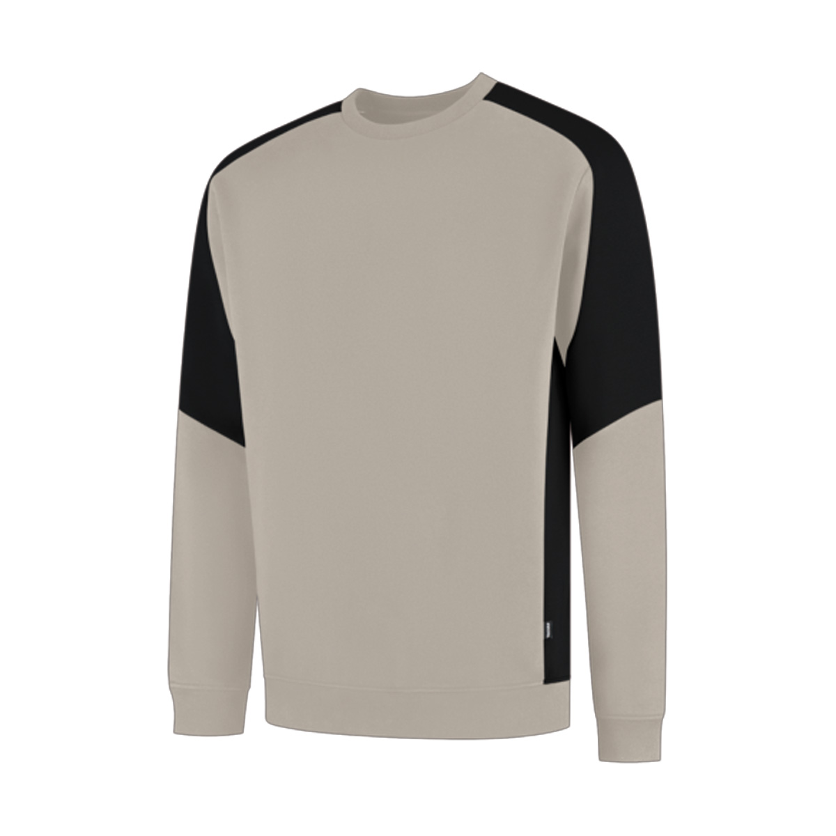 Tricorp-Sweater-Redefined-Unisex-320-gm-bedrukken-sand-black