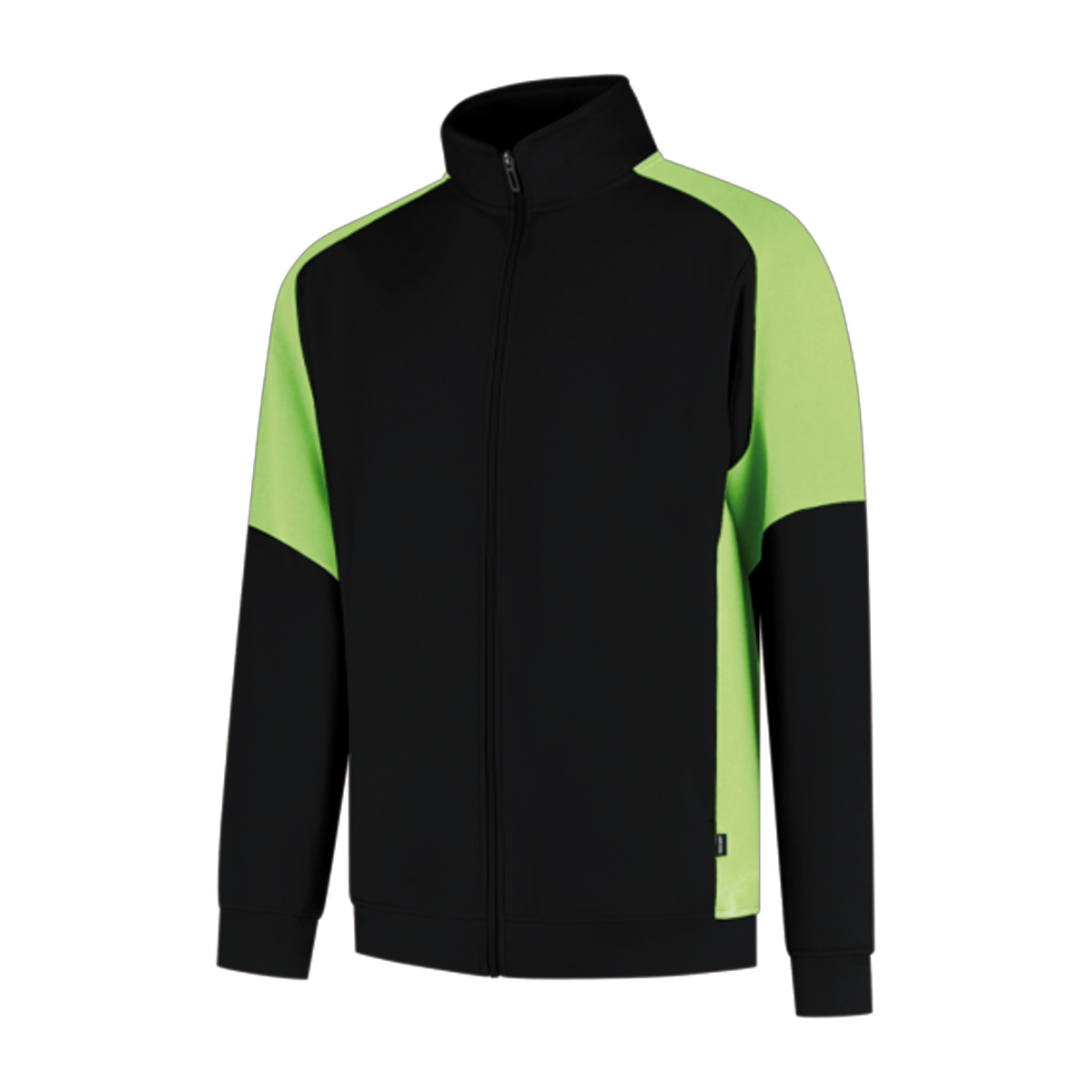 Tricorp-Vest-Redefined-Unisex-320-gm-bedrukken-black-lime