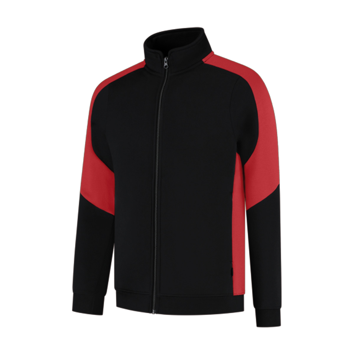 Tricorp-Vest-Redefined-Dames-Getailleerd-320-gm-bedrukken-black-brightred