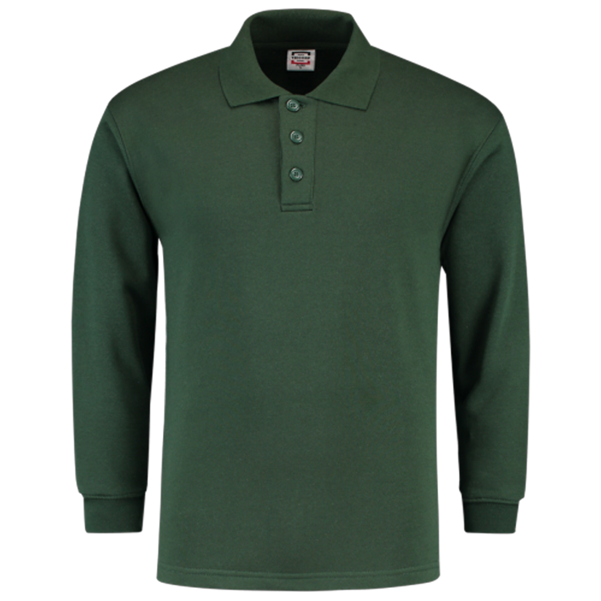 Tricorp-Polosweater-Unisex-280-gm-bedrukken-bottle-green